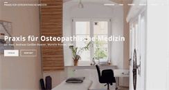 Desktop Screenshot of osteopathie-erding.de